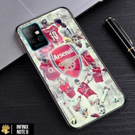Case INFINIX NOTE 8 - Casing INFINIX NOTE 8 Terbaru AERO CASE [ Football Club ] Silikon INFINIX NOTE