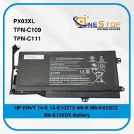 HP PX03 PX03XL TPN-C109 TPN-C110 TPN-C111 FOR ENVY 14-K SERIES TOUCHSMART M6 11.1V 50WH NOTEBOOK LAP