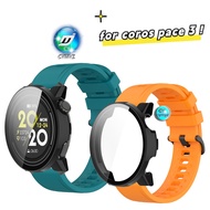 coros pace 3 strap Silicone strap for coros pace 3 Smart Watch strap Sports wristband coros pace 3 case Screen protector