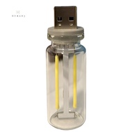 USB Car Interior Atmosphere Lights Plug-in USB Mini LED Bulb Lamps for Bedroom, Nursery, Car,