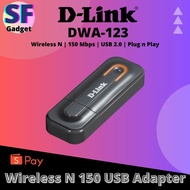 D-LINK WIFI N 150MBPS USB ADAPTER (DWA-123)