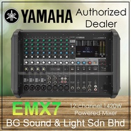 Yamaha EMX7 12-channel 1420W Powered Mixer (EMX-7/EMX 7) [1 Year Warranty]
