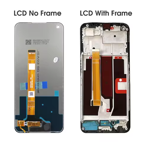 6.5" For Oppo A74 5G LCD Display Replacement+Touch Screen Digitizer, For OppoA74 5G CPH2197 CPH2263 