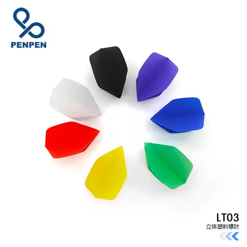 WEDARTER darts 6PCS Flights Wing Tails Standard Shape darts accessories