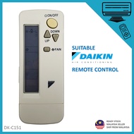 Daikin Replacement For Daikin Air Cond Aircond Air Conditioner Remote Control C-151