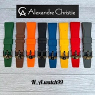Alexandre Christie Men's Original Rubber Strap/ Alexander Christie Original Rubber Strap