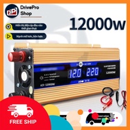 Inverter to 220V, Smart Dual Display, 12000w,12V Car Inverter