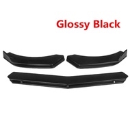 3x Adjustable Universal Car Front Bumper Splitter Lip Spoiler Diffuser For Benz W211 W212 W117 W176 