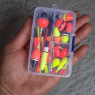 1 Box Fishing Float 13pcs Kumbul Fishing Set Starlite Starlet Remove Cabe Busa Alang2 etc.