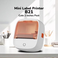 AIYIN B21 MINI LABEL PRINTER - WHITE ORANGE