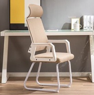 全城熱賣 - 網椅辦公電腦椅電競椅(白框咖啡色布藝)