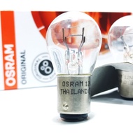 OSRAM BAY15D 7528 MOTORCYCLE AND CAR BRAKE LIGHT STOP BULB MADE IN THAILAND 12V 2 LEGS BRAKE LIGHT B