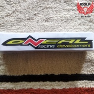 ONEAL Vinyl Cutting Helmet Word Stickers - ONEAL Laptop Word Stickers - Viral Cutting Stickers