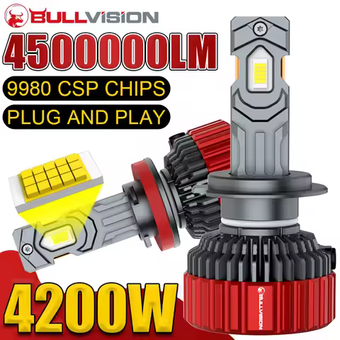 G5 4500000LM 4200W H4 H7 H11 LED CANbus H1 H8 H9 9005 9006 HB3 HB4 9012 HIR2 Led Headlight Turbo Aut