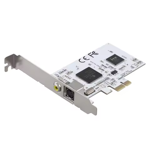 PCIE Expansion Card PCIE To AV Surveillance HD 640X480 Resolution Video Capture Card Image Capture C