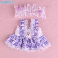 SANFUDD Cotton Doll Lolita Clothes, Clothes 20cm 20cm Cotton Doll Clothes Set, Fashion Cotton Doll L