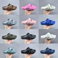 全新🌸 Birkenstock EVA雙扣拖鞋涼鞋 博肯男女同款 輕量防水防滑沙灘鞋 多尺碼36-45