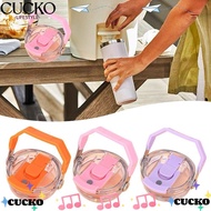 CUCKO Cup Lid, Transparent Splash Spill Proof Bottle Lid, Portable Replacement Multicolor Water Bott