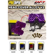 PROTAPER V2 FULLY CNC CYLINDER HEAD COVER Y15 Y15ZR V1 V2 / LC135 LC 135 4S 5S / FZ150 FREE SKRU GOL