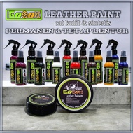 CAT KULIT  REPAINT CAT JAKET KULIT TAS SEPATU DOMPET JOK SOFA WATER BASED LEATHER PAINT ACRYLIC RUBB