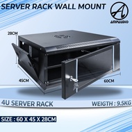 AmpAudio 4U Server Rack Wall Mount (FREE TRAY) Server Rack Dinding