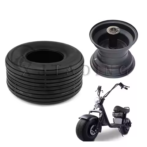 225/55-8 tires 18x9.50-8 front/rear 4PR vacuum tires 8 inch rims fit for Harley China bicycle electr