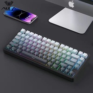 AULA PBT Side-Engraved Translucent Keycaps 136-Key Small Full Set Compatible With The Personalized K