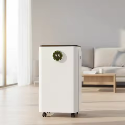 2026 Newest 12L Dehumidifier Digital Control Panel 21 Pint Air Dehumidifiers for Home Bedroom Electr