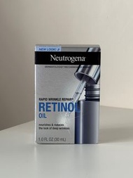 現貨 Neutrogena Rapid Wrinkle Repair Retinol Oil 30ml 露得清 維A醇 快速修復抗皺視黃醇面部精華油