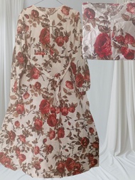 GAMIS WANITA DEWASA/GAMIS KATUN JEPANG MOTIF BUNGA