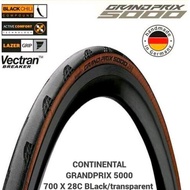 700 x 25c 28c continental grandprix 5000 GP5000 black transparent clincher road bike racing tire