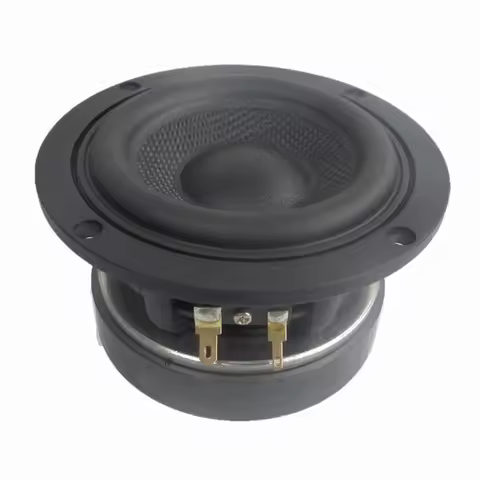 Super bass 4.5 Inch 4Ohm/8Ohm RMS 40W 30-core Ferrite 100magnet Aluminum basin stand Fiberglass Subw