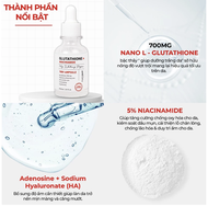 Bộ Đôi Serum Kem Dưỡng Trắng Da Cấp Ẩm Đa Tầng Angels Liquid Glutathione 700mg