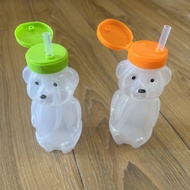 baby bottle straw cup learning plastic drinking training sippy cup with lid