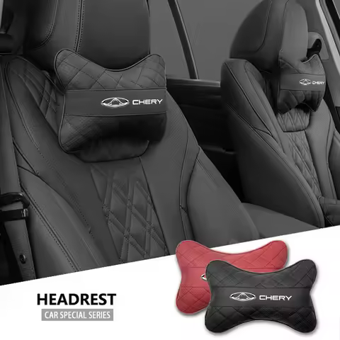 Car Seat Headrest Pad Protect Lumbar Cushion Accessories For Chery T11 Gx Tiggo 7 Pro 4 3 EQ7 E3 Ful