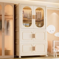 Foldable Simple Wardrobe Hanging Free Cabinet Wardrobe Wardrobe Installation Cabinet Children Househ
