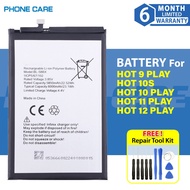 Battery Bateri BL-58BX For INFINIX HOT 9 PLAY / HOT 10S / HOT 10 PLAY / HOT 11 PLAY / HOT 12 PLAY (6