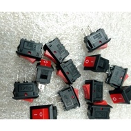 MERAH Small switch calculator switch kcd 11a Red
