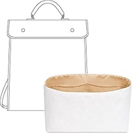 FANJI Project Tote Bag Organizer Insert for GOYARD Backpack handbag, Custom Fit Inside Premium Vanil