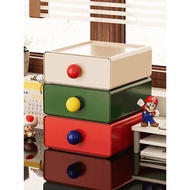 Dopamine Desktop Organizer Drawer Desk Storage Stationery Office Entryway Clutter Shelf 4N2U
