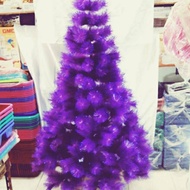 UNGU Purple gold Christmas tree 4 feet 1biru,2M