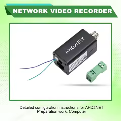 VO-CVBS/TVI/AHD/CVI To IP Camera Converter 1080P Full HD