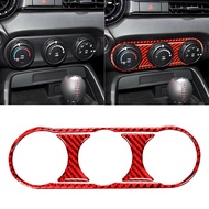 Car Interior Accessories Central Control Air Conditioning Knob Decorative Panel Sticker for MX-5 Mia