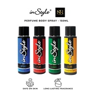 INSTYLE Perfume Body Spray 150ml | Long Lasting Fresh Fragrance | Club / Game / Sport / Play