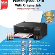 Printer Epson L1210 Pengganti Dari L1110 Baru Garansi Resmi