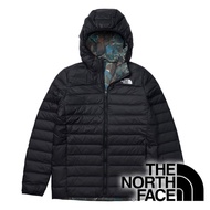 [THE NORTH FACE United States] Men's Double-Sided Down Warm Hooded Jacket (FP700) {Black/Camouflage}