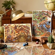 Infeel.Me Extra-large size landscape stickers My Little House, Volume 12 Fun Journal Decoration Stic