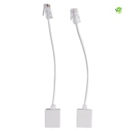 2 socket 8P4C / RJ45 male RJ11 6P4C to female M / F Adapter telephone Ethernet