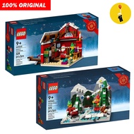 LEGO 40564 Winter Elves Scene & 40565 Santa's Workshop (Condition as photo show)