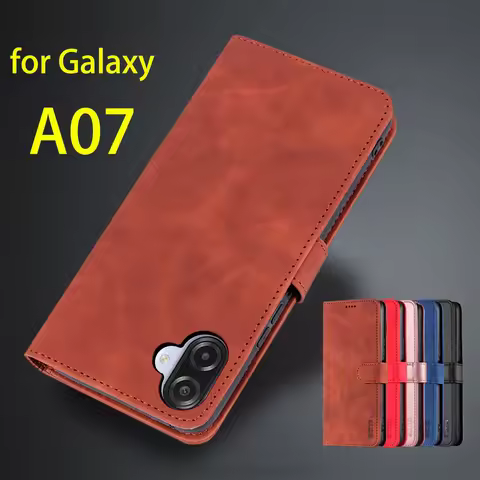 Card Holder Wallet Case for Samsung Galaxy A07 A06 A05s A05 A04s A08 Pu Leather Case Flip Holster Ph